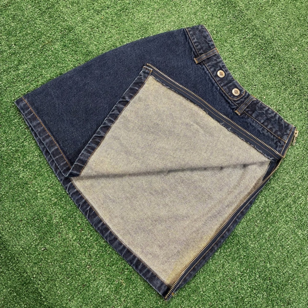 Armani Exchange Denim Mini Skirt - Picture 2 of 6